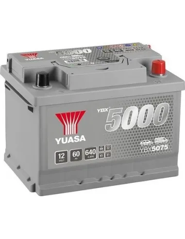 Batería Yuasa YBX5075 12V 60Ah 620A  Silver