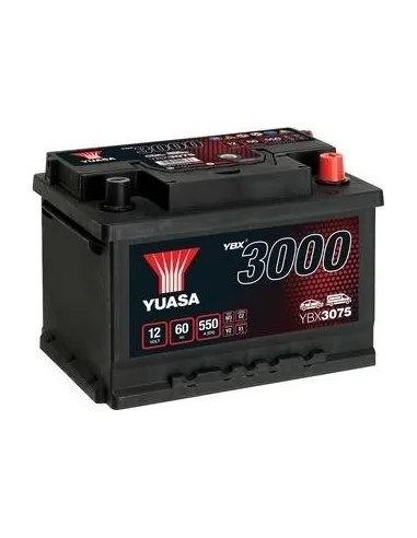 Batería Yuasa YBX3075 12V 60Ah 550A  SMF
