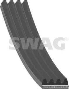 Correa trapecial poli V 62 92 8768 Swag 62928768 para Citroën / FIAT