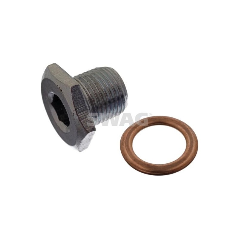 Tornillo purgador de aceite Swag 62947130 para Citroën / Peugeot /