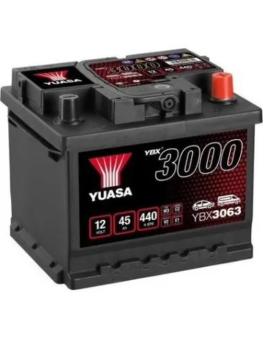 Batería Yuasa YBX3063 12V 45Ah 425A  SMF