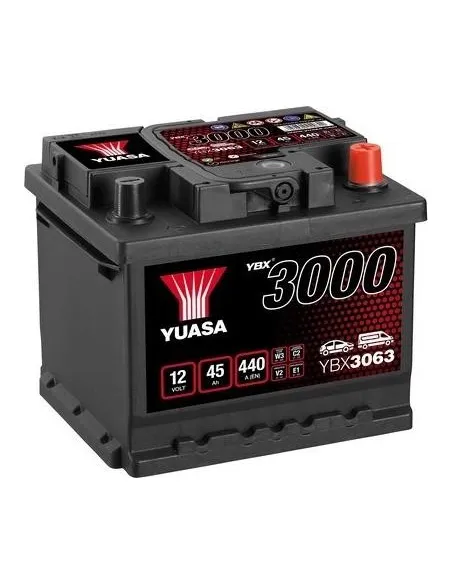 Batería Yuasa YBX3063 12V 45Ah 425A  SMF