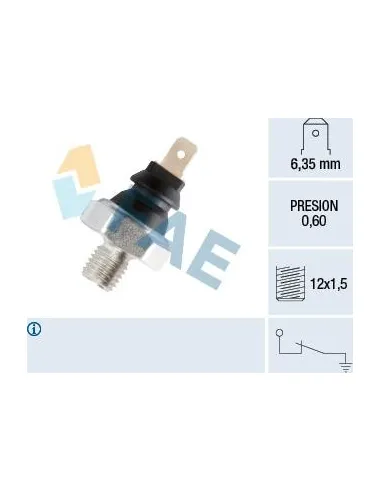 FAE 11650 - Sensor presión de aceite