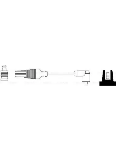 BOSCH 0 986 356 157 - Cable de encendido