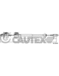 Cautex 038432 - Cable de accionamiento accionamiento del...