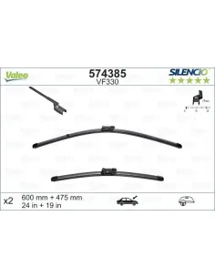 Escobilla limpiaparabrisas škoda / VW 574385