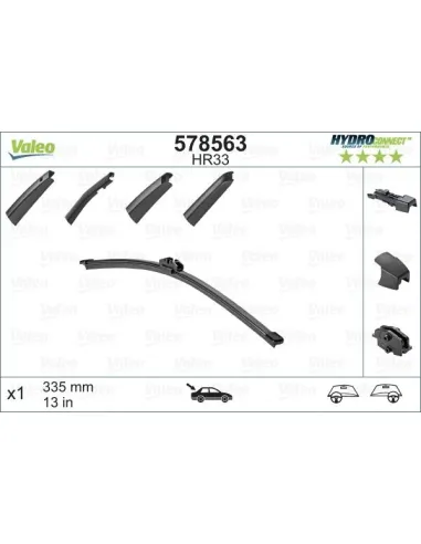 Valeo 578563 - Limpiaparabrisas Golf V