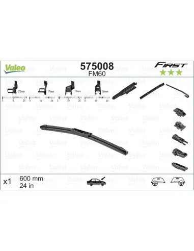 Valeo 575008 - Limpiaparabrisas Golf V