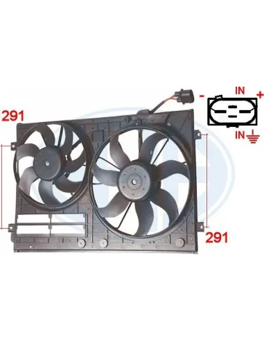 ERA 352035 - Ventilador refrigeración del motor Golf V