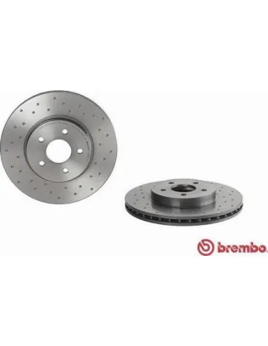 0986651X Disco de freno Brembo