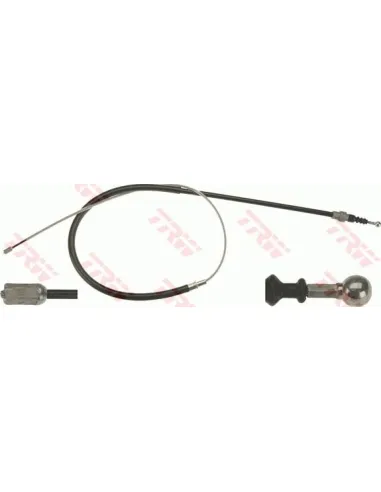 TRW GCH273 - Cable de accionamiento freno de estacionamiento Golf V