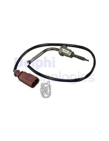 Delphi TS30079 - Sensor temp. gas escape Golf V