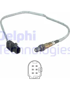 Delphi ES20541-12B1 - Sonda Lambda Golf V