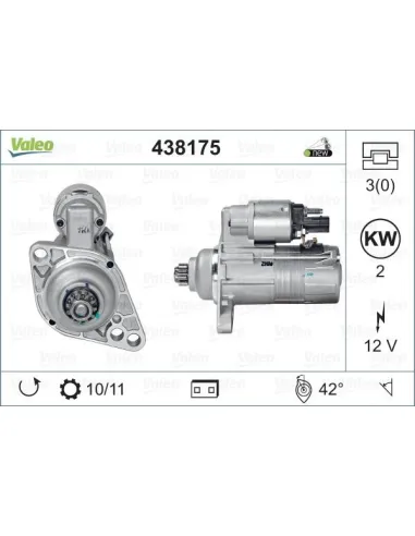 Valeo 438175 - Motor de arranque Golf V