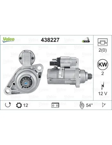 Valeo 438227 - Motor de arranque Golf V