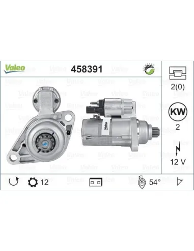 Valeo 458391 - Motor de arranque Golf V