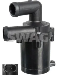 Bomba de agua adicional Swag 33101573 para Audi / Seat / Skoda