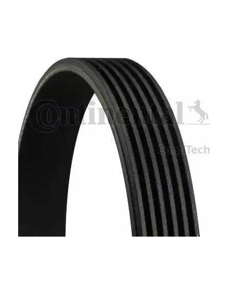 Continental 6 PK 842 ELAST - Correa trapecial poli V Golf V