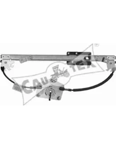 Elevalunas eléctrico trasero derecho sin motor Cautex 467211 para