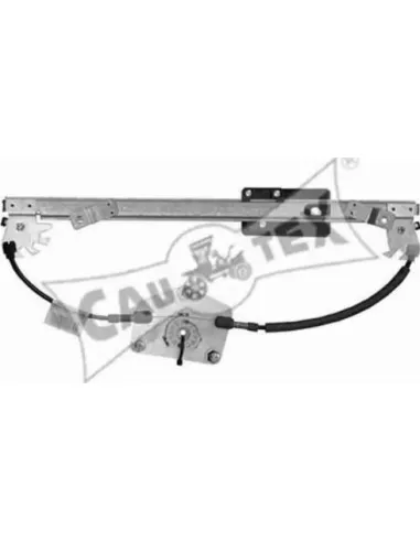 Elevalunas eléctrico trasero derecho sin motor Cautex 467211 para
