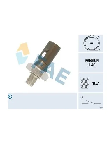 FAE 12880 - Sensor presión de aceite Golf V