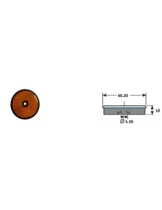 Reflex Ambar C/Aguj.Central