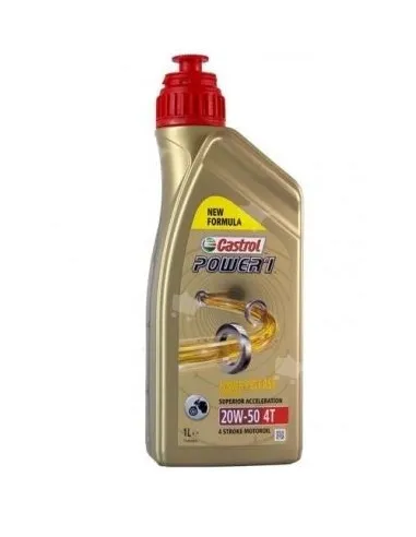 Aceite Motor Moto Castrol POWER1 4T 20W50 1LT