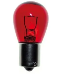 LAMPARA STOP 1FIL.12V21W BAU15S ROJ