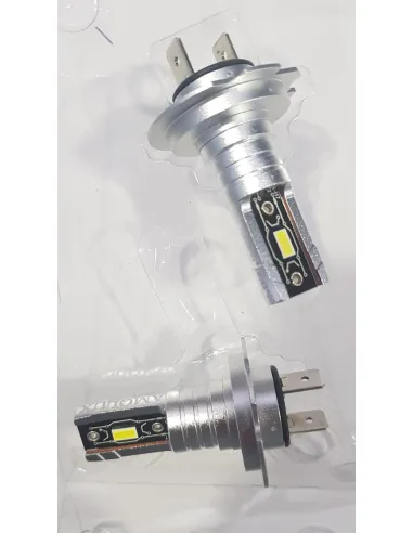 LAMPARA LED H-7 12V 18W 6000ºK CORTA HOMOLOGADA JGO 2 UNIDADES