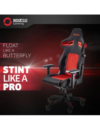 SILLA GAMING/OFICINA  SPARCO STINT NEGRA