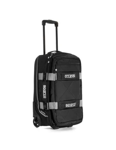 NEGRO/SILVER TRAVEL BOLSA