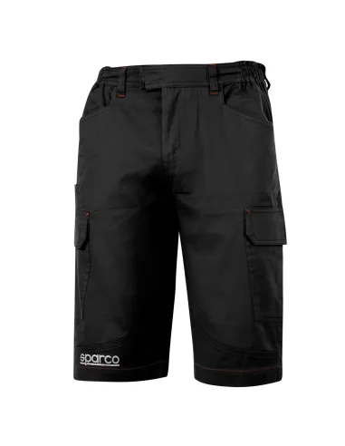 PANTALON BERMUDA CARGO TALLA S NEGRO