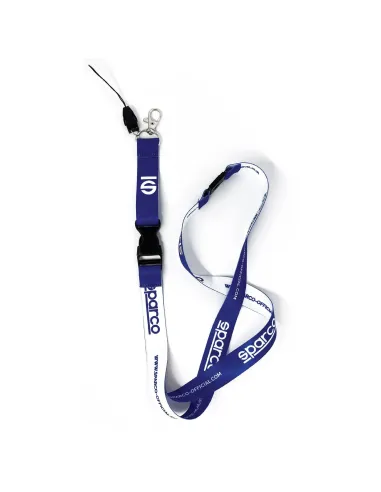 LANYARD SPARCO OFFICIAL AZUL