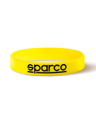 10 PULSERAS SPARCO AMARILLO