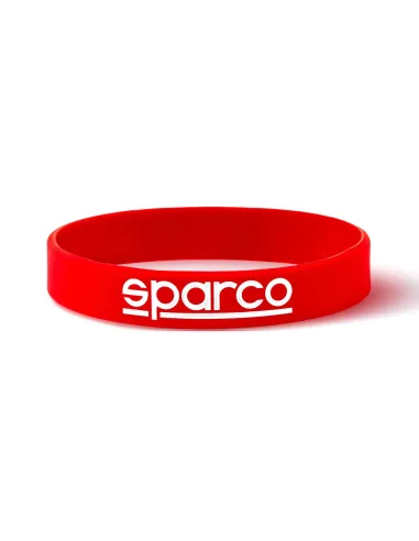 10 PULSERAS SPARCO ROJO