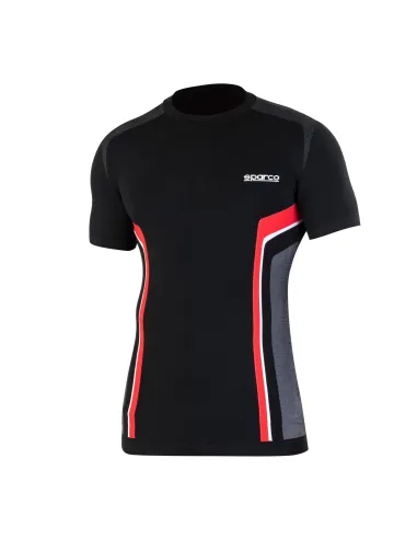 CAMISETA HYPER-T TALLA M NEGRO/ROJO