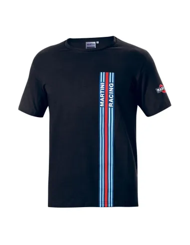 CAMISETA BIG STRIPES MARTINI-R TALLA XS NEGRO