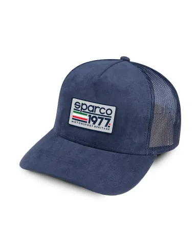 GORRA SPARCO TRUCKER AZUL MARINO