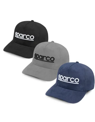 GORRA SPARCO SUEDE AZUL MARINO