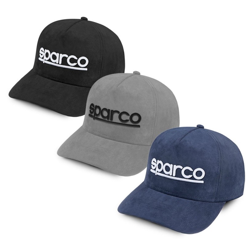 GORRA SPARCO SUEDE GRIS