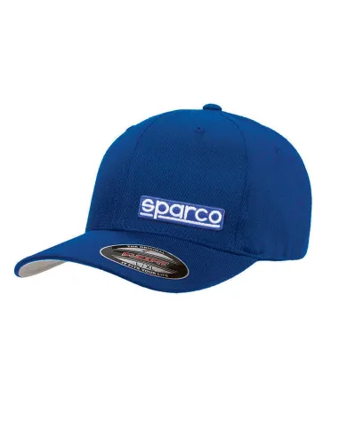 GORRA FLEXFIT SPARCO ORIGINAL AZUL TALLA S/M