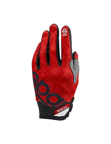 GUANTES SPARCO MECA 3 TALLA S ROJO