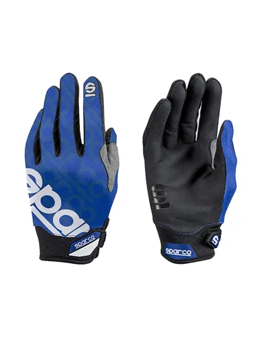 GUANTES SPARCO MECA 3 TALLA S AZUL