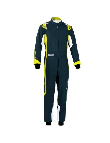 MONO K43 THUNDER TALLA S VERDE OSCURO/AMARILLO