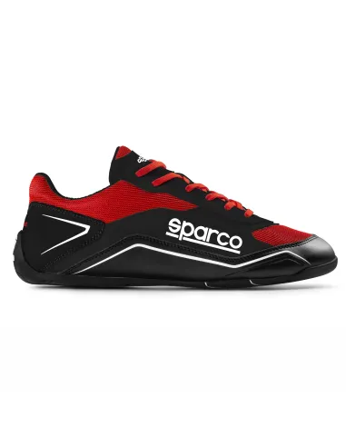 BOTINES S-POLE T 43 NEGRO/ROJO