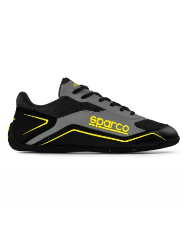 BOTINES S-POLE T 47 NEGRO/GRIS/AMARILLO