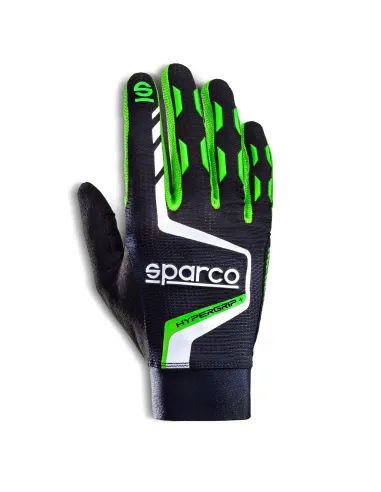 GUANTES HYPERGRIP+ T 09 NEGRO/VERDE