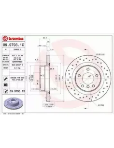 0997931X Disco de freno Brembo