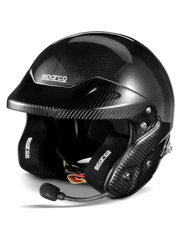 CASCO RJ-I CARBON TALLA M NEGRO