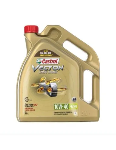 ACEITE DE MOTOR CASTROL  10W40 5L Vecton Long Drain E6/E9